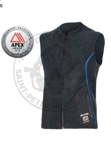 Утеплитель-желетка Мужской SB SYSTEM MID LAYER VEST Утеплитель-желетка Мужской SB SYSTEM MID LAYER VEST