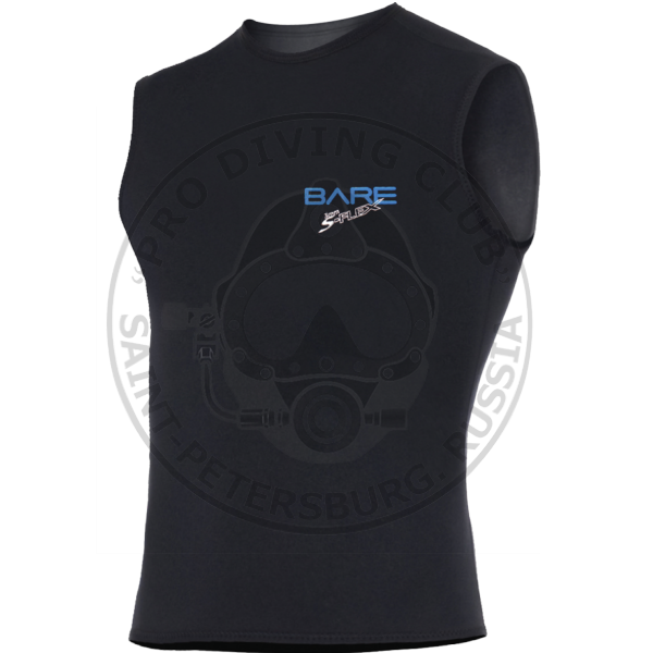 Гидрокостюм BARE S-Flex Vest , 3 мм Гидрокостюм BARE S-Flex Vest , 3 мм