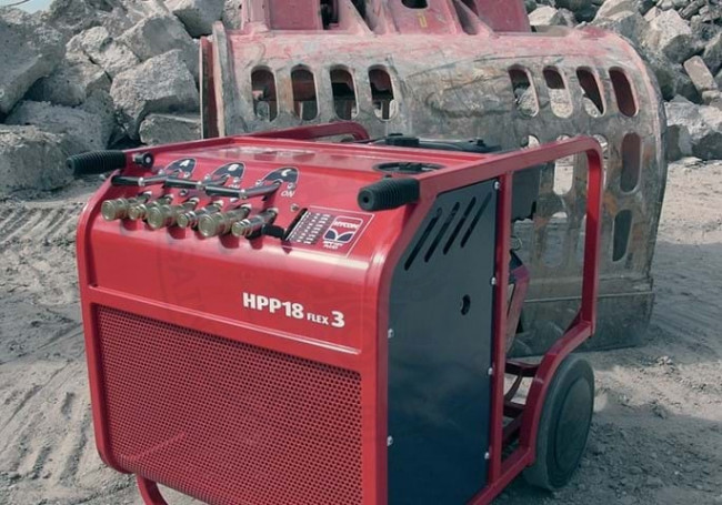 Бензиновая гидравлическая станция HYCON HPP18V Multi Flex Бензиновая гидравлическая станция HYCON HPP18V Multi Flex