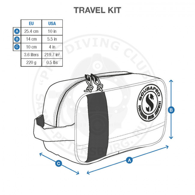 Сумка для оборудования SCUBAPRO TRAVEL KIT