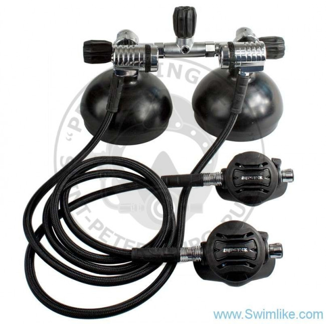 Комплект Apeks TEK3 NEW (правый и левый редуктор, 2 легочника XTX50 NEW, шланги 1 и 2м) Комплект Apeks TEK3 NEW (правый и левый редуктор, 2 легочника XTX50 NEW, шланги 1 и 2м)