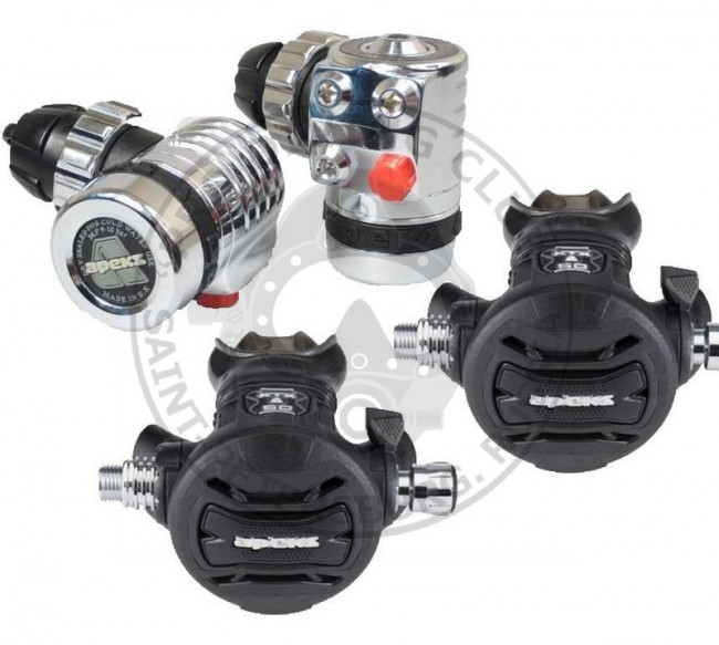 Комплект Apeks TEK3 NEW (правый и левый редуктор, 2 легочника XTX50 NEW, шланги 1 и 2м)