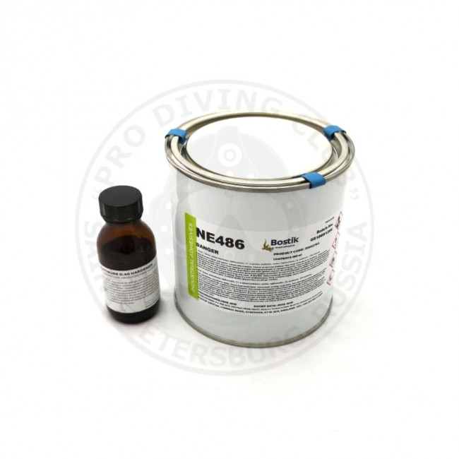 Клей Bostik NE486 1000 2-х компонентный мл для сухих г/к