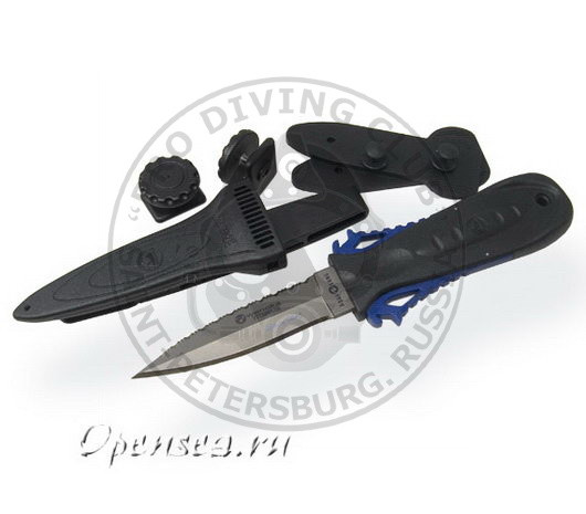 Водолазный нож Aqua Lung, Squeeze Lock Titanium Stiletto