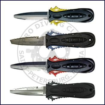 Водолазный нож Aqua Lung, Squeeze Lock Titanium Stiletto