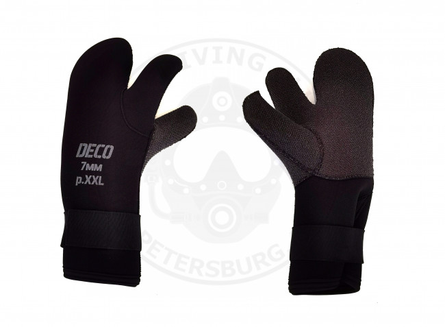 Перчатки трехпалые Deco Kevlar +