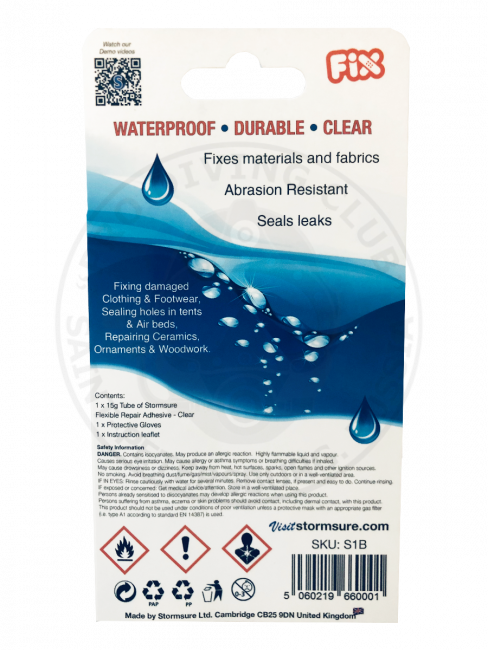 Клей Stormsure Flexible Repair Adhesive 15 грамм Клей Stormsure Flexible Repair Adhesive 15 грамм