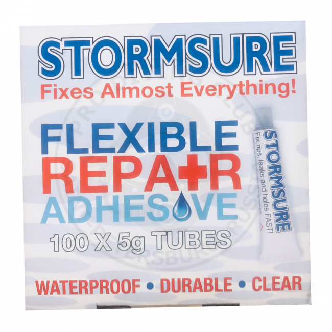 Клей Stormsure Flexible Repair Adhesive прозрачный,коробка 100 x 5г Клей Stormsure Flexible Repair Adhesive прозрачный,коробка 100 x 5г