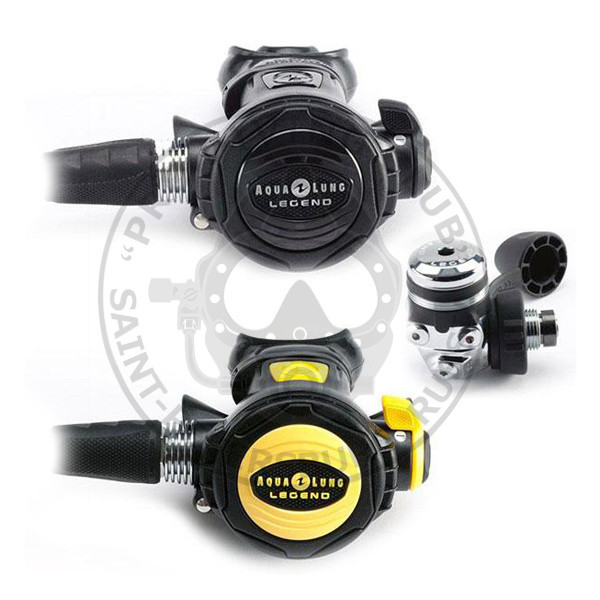Комплект Aqua Lung регулятор LEGEND SUPREME NEW ACD DIN + ОКТОПУС LEGEND NEW