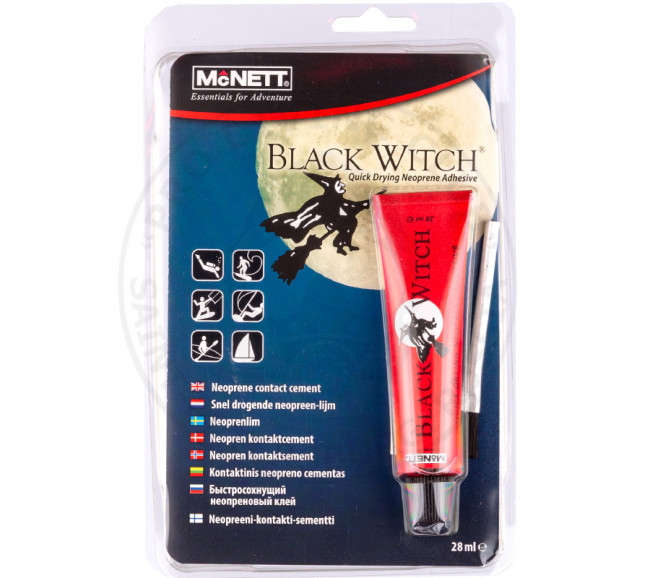 Клей неопреновый Black Witch + кисточка, черный 28 г