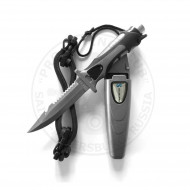 Нож подводный Scubapro SK-21  silver - anthracite