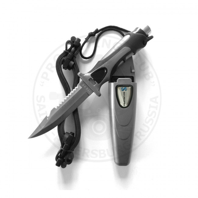 Нож подводный Scubapro SK-21  silver - anthracite