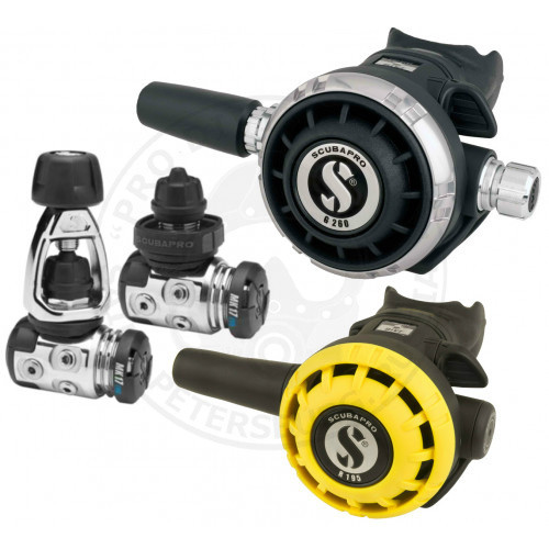 Комплект Scubapro регулятор MK17 EVO / G260 + октопус R195