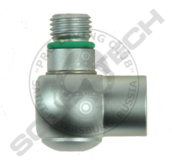Угловой адаптер 90 градусов SCUBATECH HP 7/16 " - VITON Угловой адаптер 90 градусов SCUBATECH HP 7/16 " - VITON