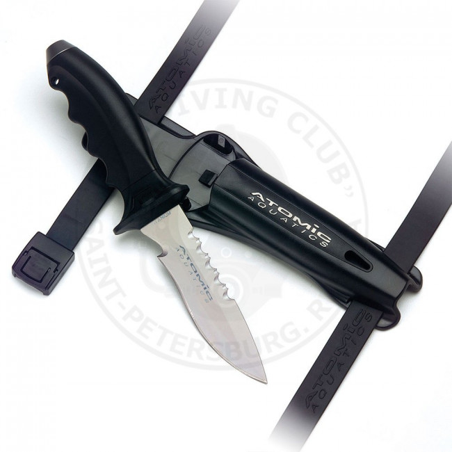 Нож Atomic Ti6 Titanium Dive Knife Нож Atomic Ti6 Titanium Dive Knife